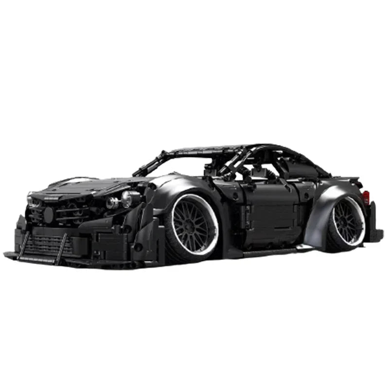 Stanced CV8 Street Sedan - Building Blocks Set | Power Brickz