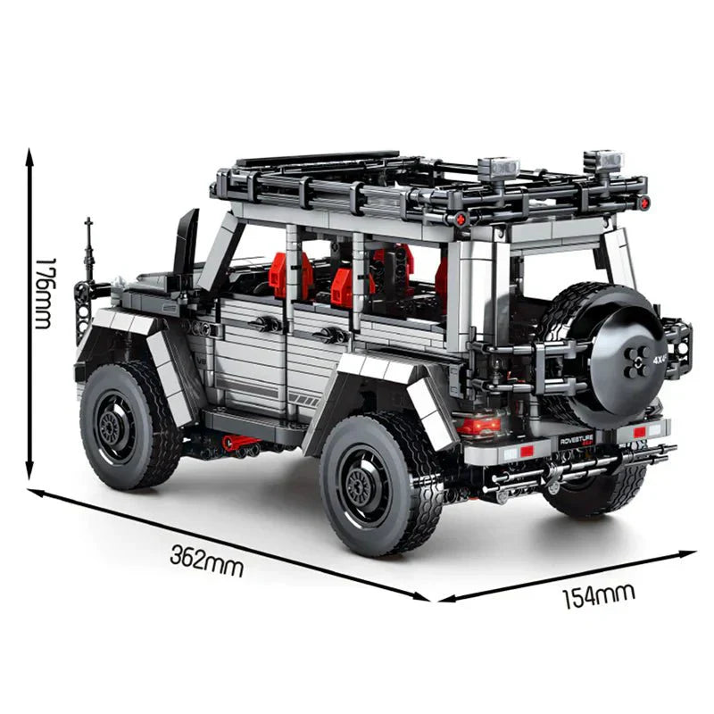 Luxury G4x4 Off-Road SUV - Building Blocks Set | Power Brickz