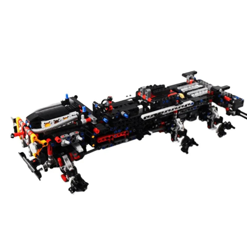 6x6 GDesert Luxury Truck - Building Blocks Set | Power Brickz