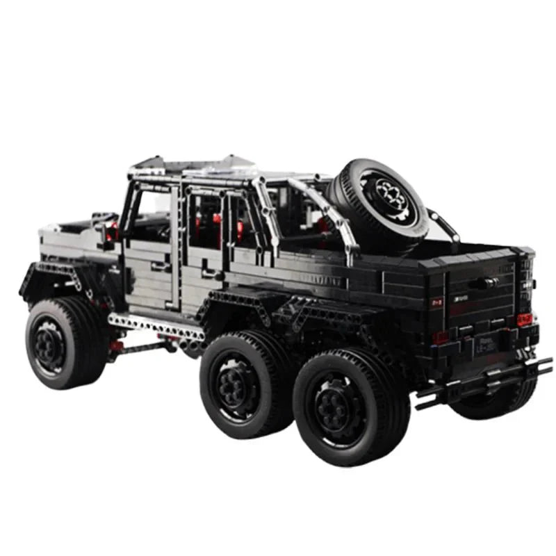 6x6 GDesert Luxury Truck - Building Blocks Set | Power Brickz