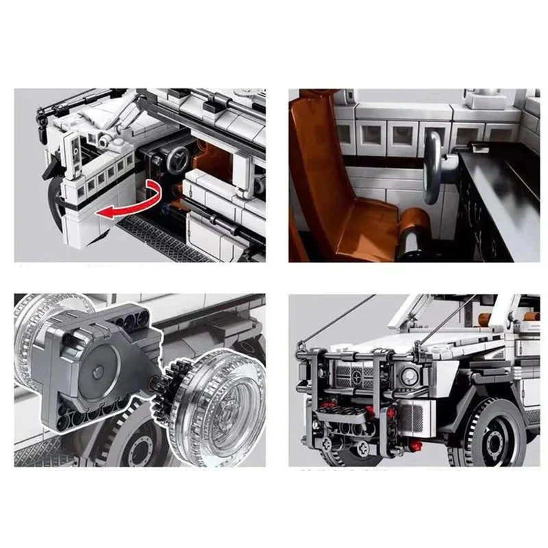 6x6 Luxury Off-Road Beast - Building Blocks Set | Power Brickz