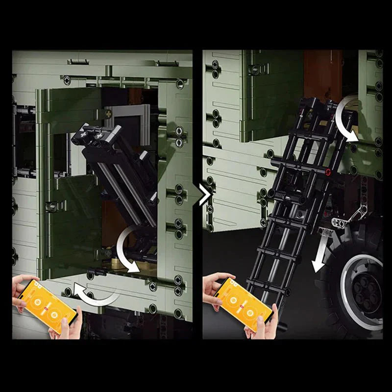 All-Terrain Utility Work Truck - Building Blocks Set | Power Brickz