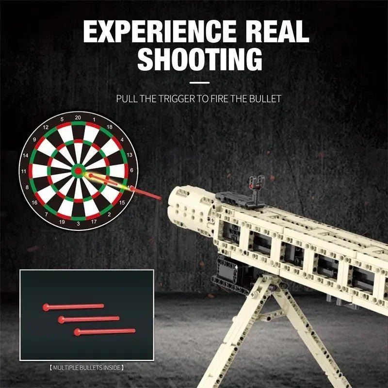 MG24 Electric Machine Gun | 1886pcs - Power Brickz