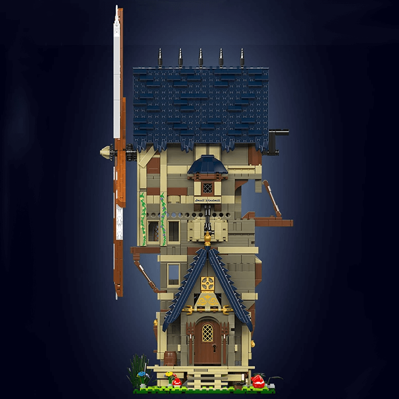 Middle Ages Windmill - Building Set | Power Brickz
