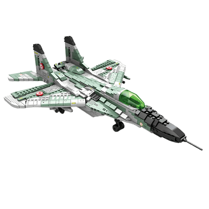 MiG Gurevich MIG-29 Fighter - Building Set | Power Brickz