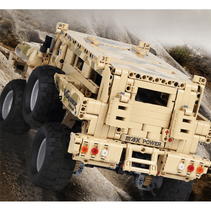 Military 4x4 Utility - Building Blocks Set | Power Brickz
