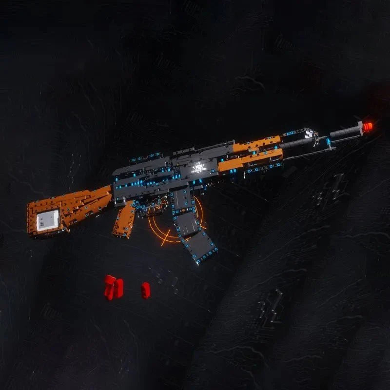 Military AK47 Assault Rifle - Building Set | Power Brickz