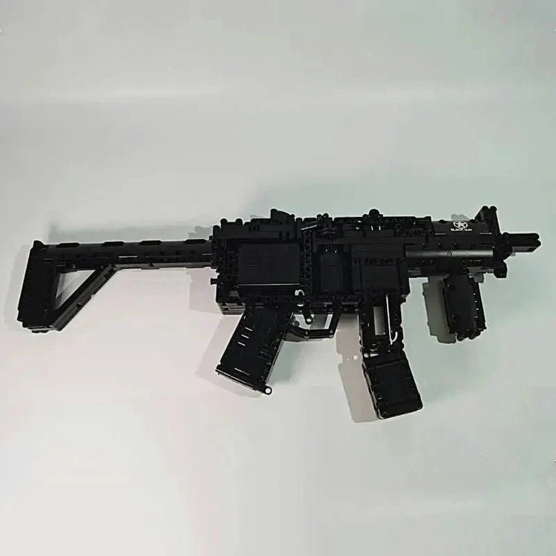 Military Motorized MP5 SMG - Building Set | Power Brickz