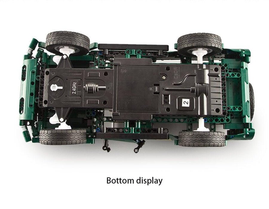 Military Parade Staff Car - Building Blocks Set | Power Brickz