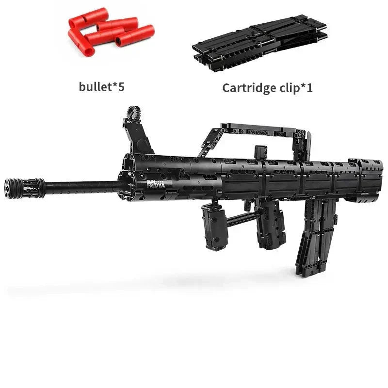 Military QBZ 95 Assault Rifle - Building Set | Power Brickz