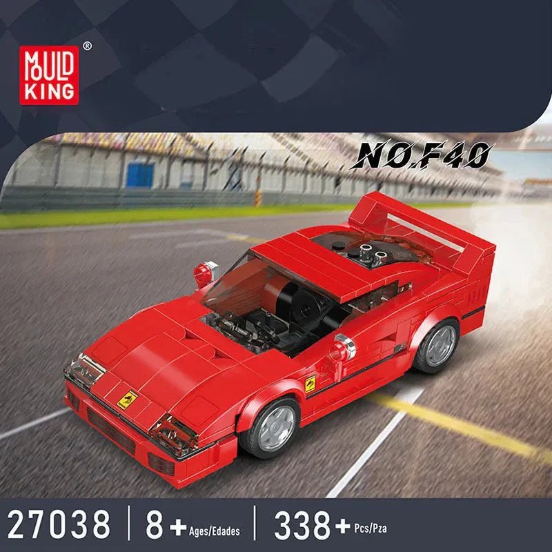 Minis Twin-Turbo FSupercar - Building Blocks Set | Power Brickz