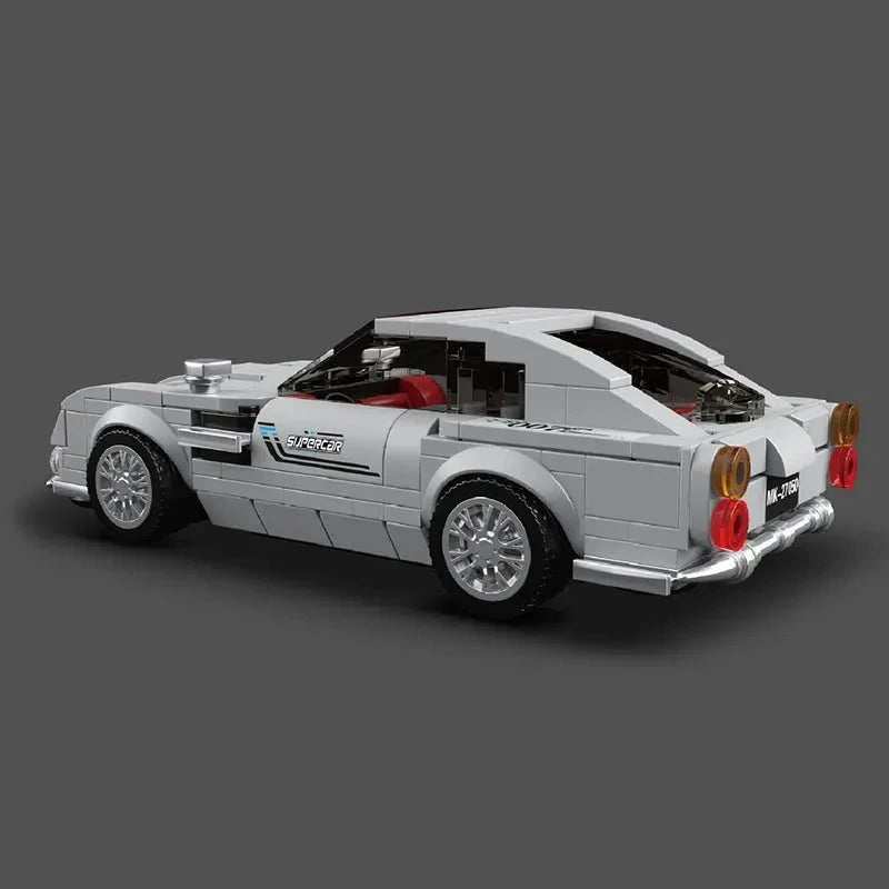 Mini British GT Classic - Building Blocks Set | Power Brickz