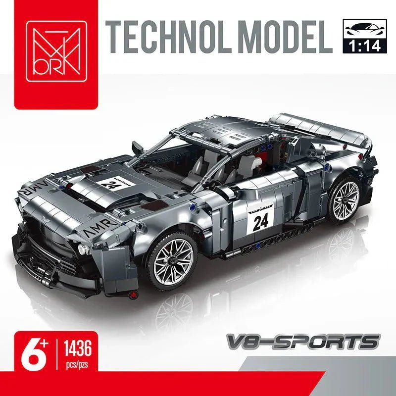 Mini British VSuper Coupe - Building Blocks Set | Power Brickz