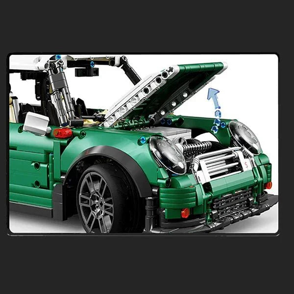 Classic Cooper S - Building Blocks Set | Power Brickz