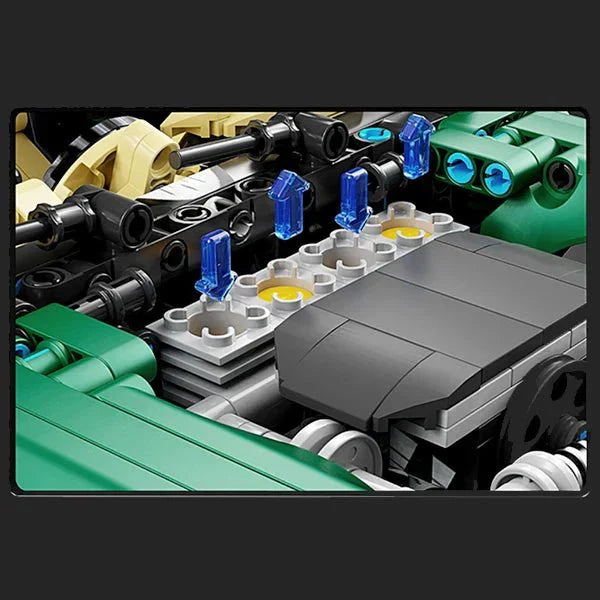 Classic Cooper S - Building Blocks Set | Power Brickz