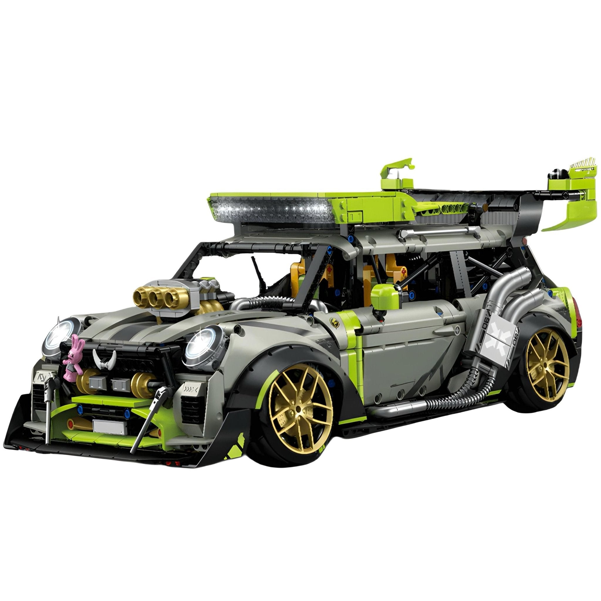 British Cooper Cyberpunk - Building Blocks Set | Power Brickz