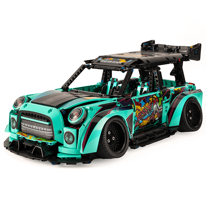 Hellaflush Cooper Graffiti Compact - Building Blocks Set | Power Brickz