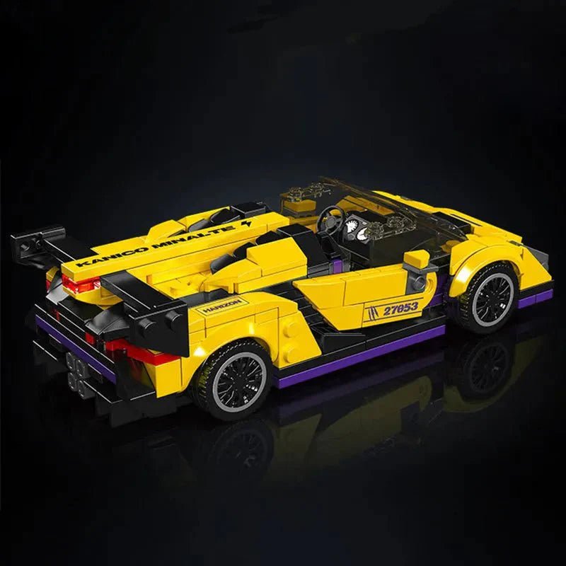 Mini Italian Blade Hypercar - Building Blocks Set | Power Brickz