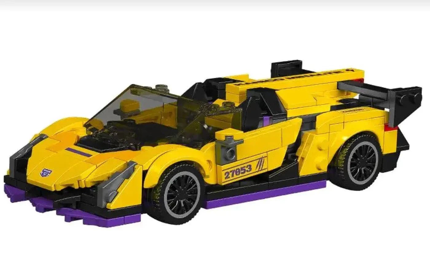 Mini Italian Blade Hypercar - Building Blocks Set | Power Brickz