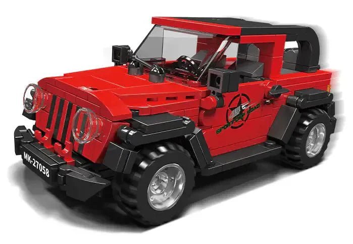 Mini Trail 4x4 - Building Blocks Set | Power Brickz