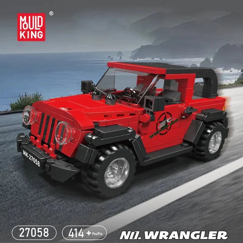 Mini Trail 4x4 - Building Blocks Set | Power Brickz