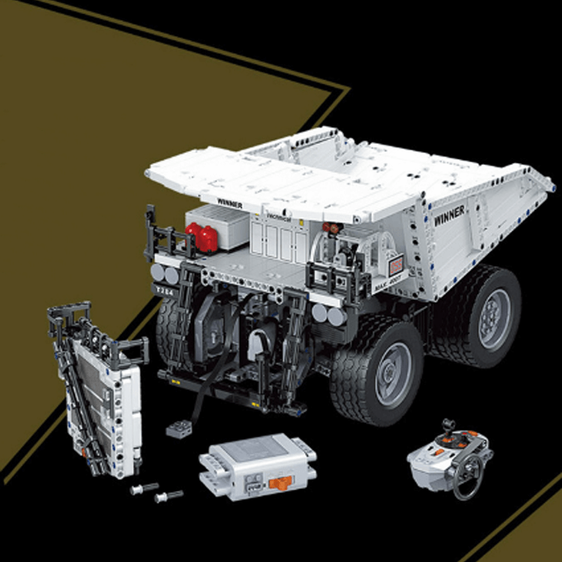 Mining Haul Truck - Building Blocks Set | Power Brickz