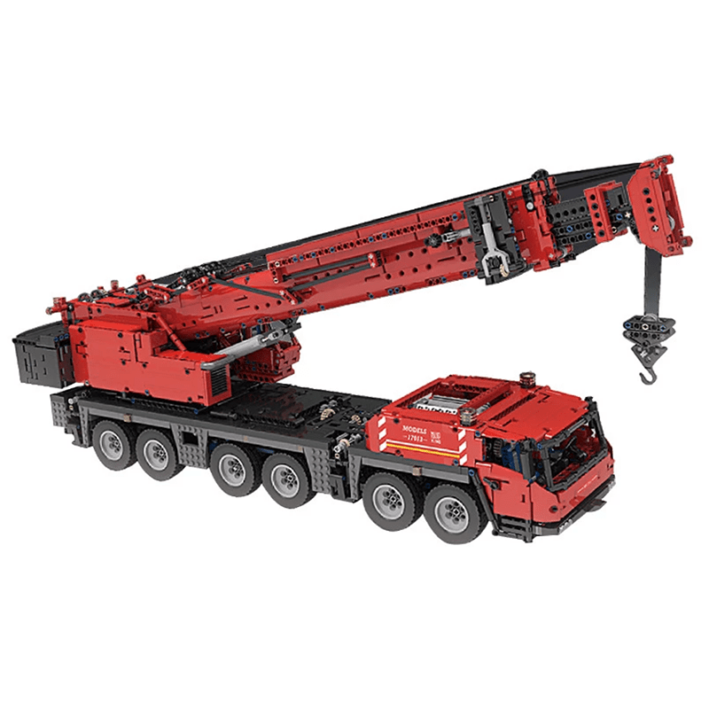 RC Mobile Crane Truck - Building Set | Power Brickz