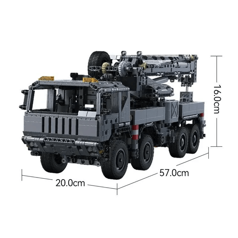 Mobile Crane Truck - Building Set | Power Brickz