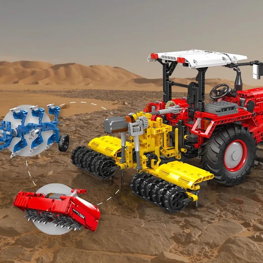 Modern Farm Tractor | 1857pcs - Power Brickz