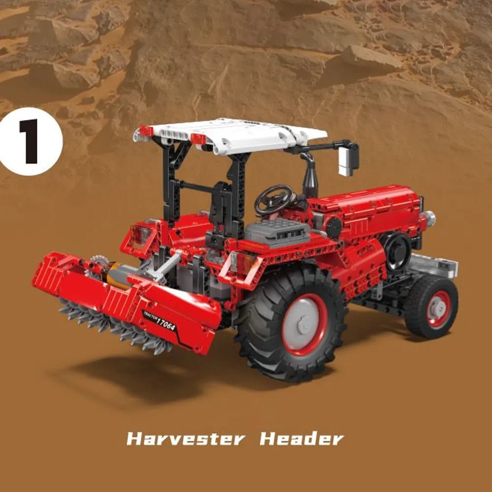 Modern Farm Tractor | 1857pcs - Power Brickz