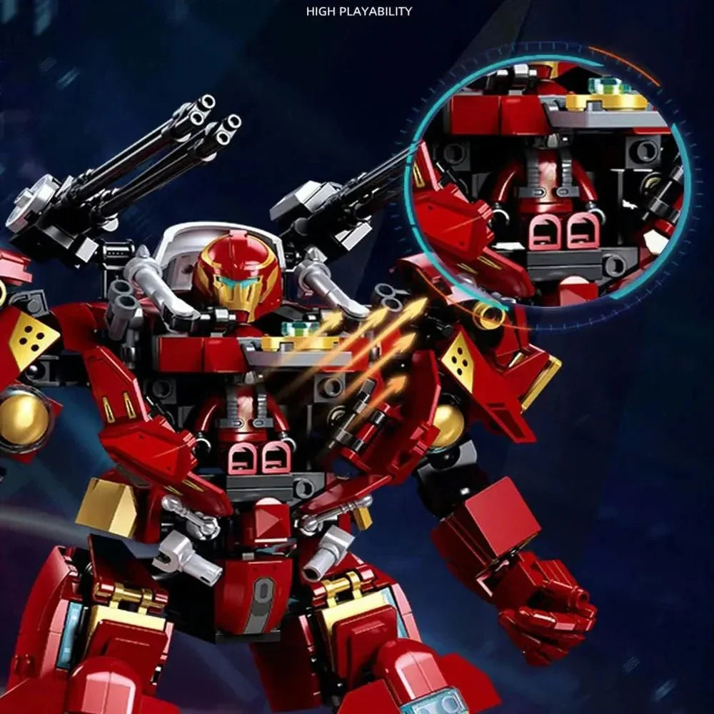 Monkey King Lonely Warrior Hulk Mecha Bricks Toy - Building Set | Power Brickz