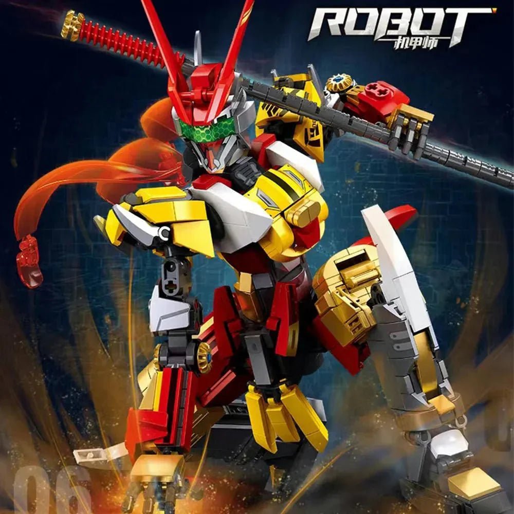 Monkey King Mecha Robot Cyber Wukong | 755pcs - Power Brickz