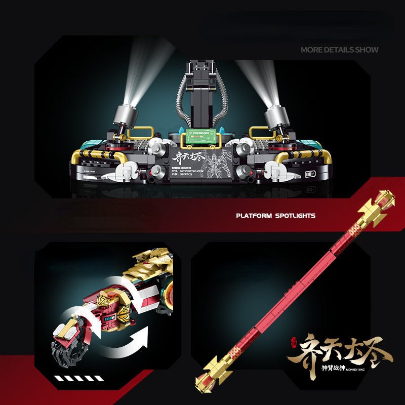 Monkey King Sun Wukong Limited Edition Mecha - Building Blocks Set | Power Brickz