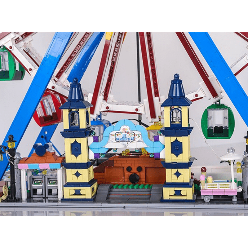 Motorised Ferris Wheel - Building Set | Power Brickz