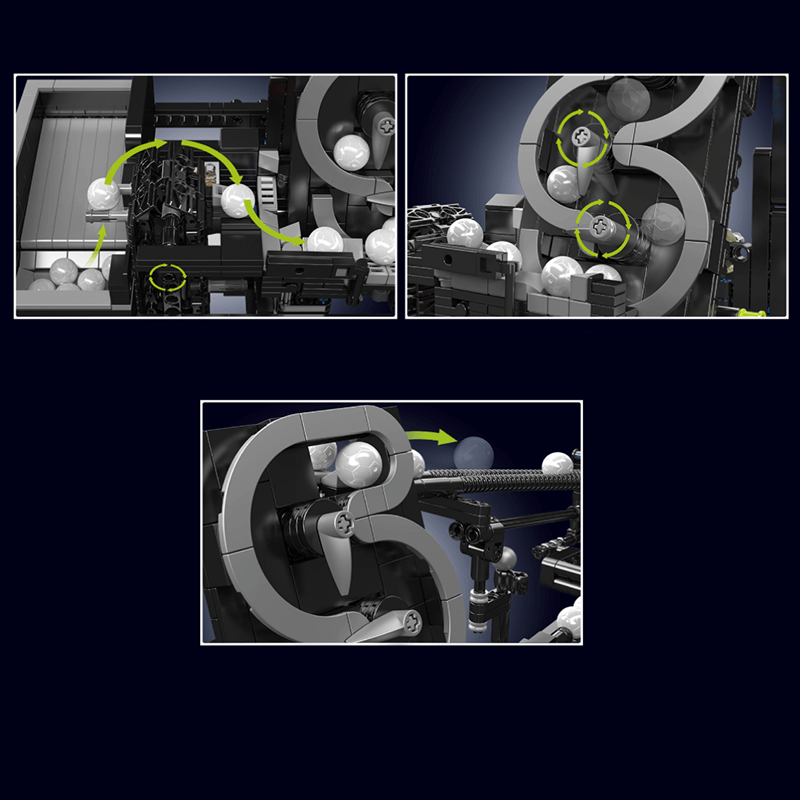 Motorised GBC Marble Run - Building Set | Power Brickz