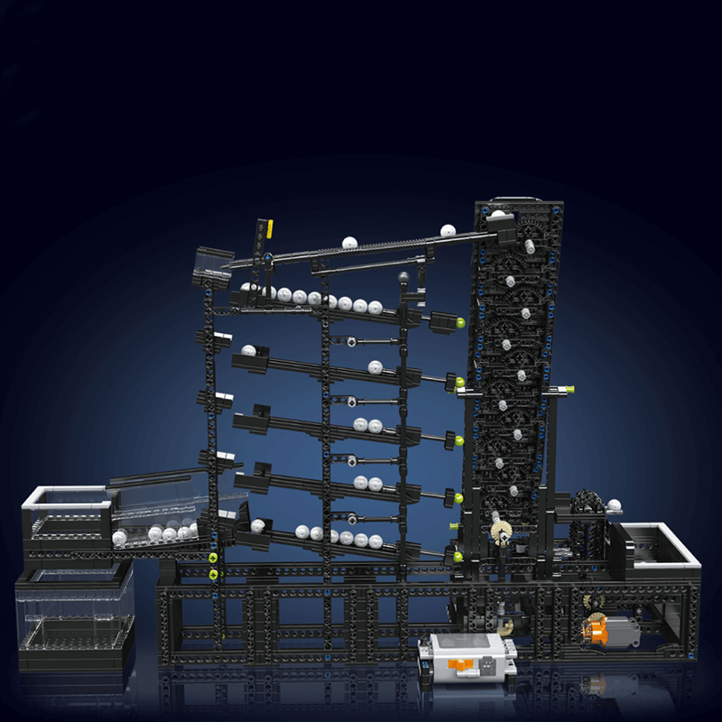 Motorised GBC Marble Run - Building Set | Power Brickz