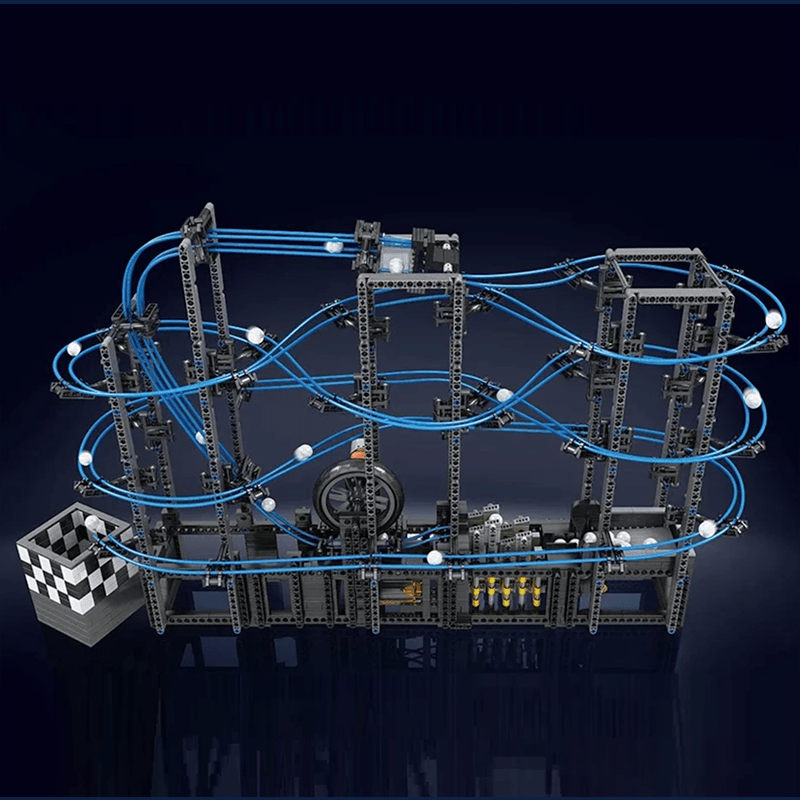 Motorised GBC Marble Run - Building Set | Power Brickz