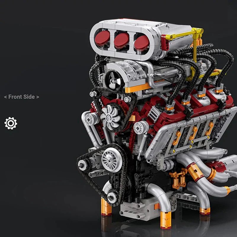 Motorised Muscle V8 | 2347pcs - Power Brickz