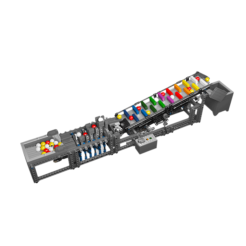 Motorised Rainbow Ladder GBC - Building Set | Power Brickz