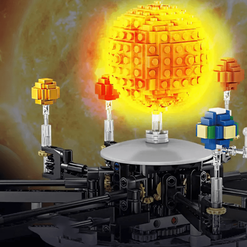 Motorised Solar System - Building Set | Power Brickz