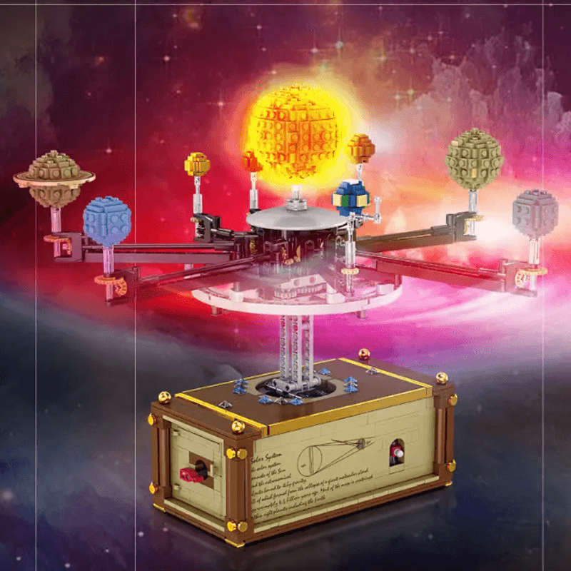 Motorised Solar System - Building Set | Power Brickz