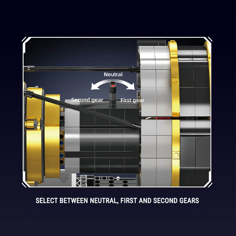 Motorised Turbine Engine - Building Set | Power Brickz