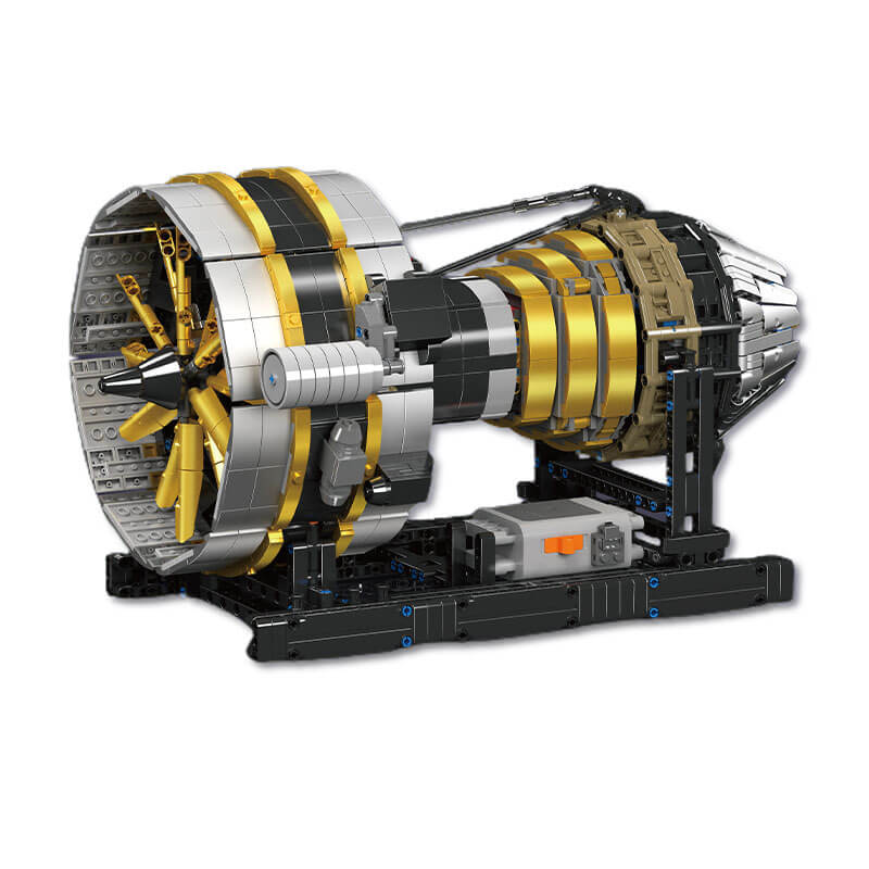 Motorised Turbine Engine - Building Set | Power Brickz