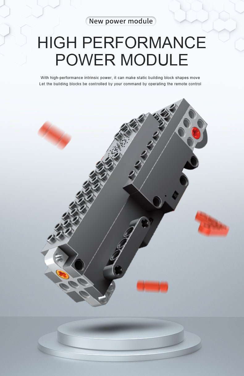 Motorized Boston Dynamic Alphadog LS | 3 | 936pcs - Power Brickz