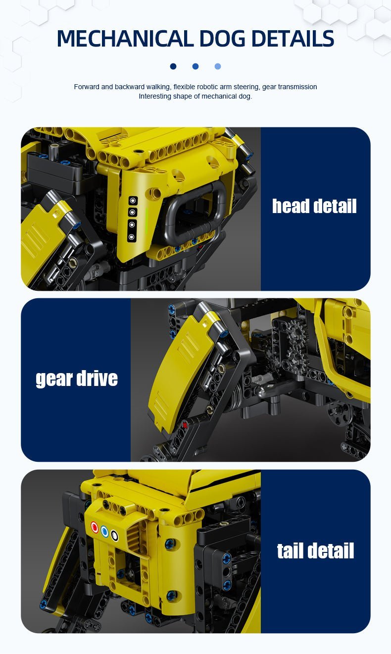 Motorized Boston Dynamic Alphadog LS | 3 | 936pcs - Power Brickz