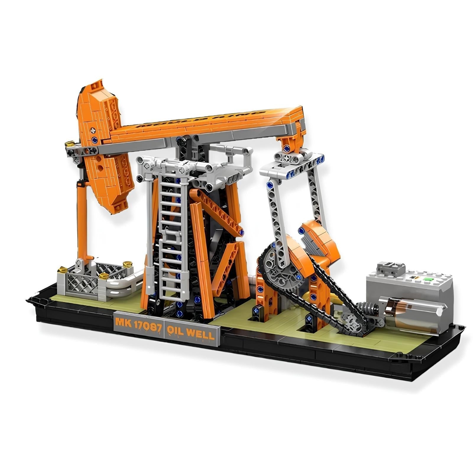 Motorized Oil Well Rig | 840pcs - Power Brickz