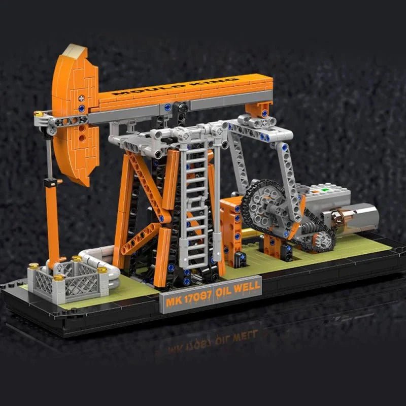 Motorized Oil Well Rig | 840pcs - Power Brickz