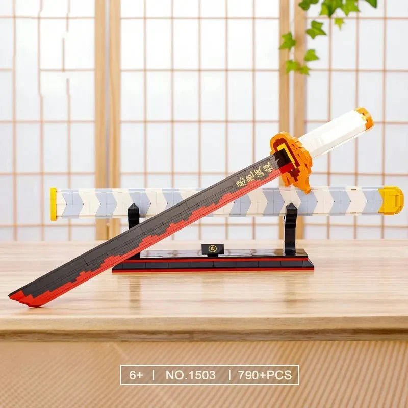 Movie Demon Slayer Nichirin Sword Bricks Toy | 790pcs - Power Brickz