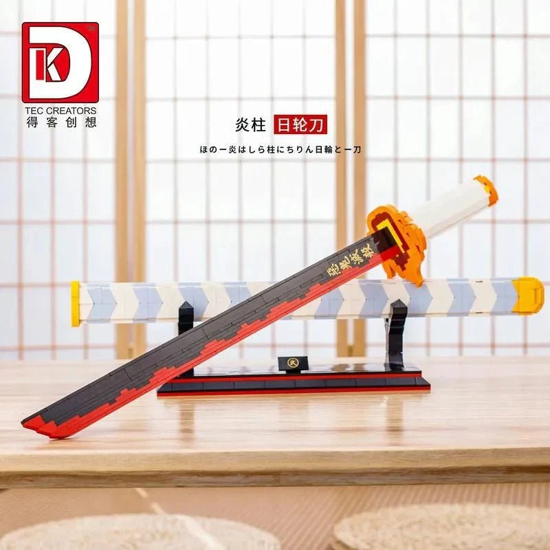 Movie Demon Slayer Nichirin Sword Bricks Toy | 790pcs - Power Brickz