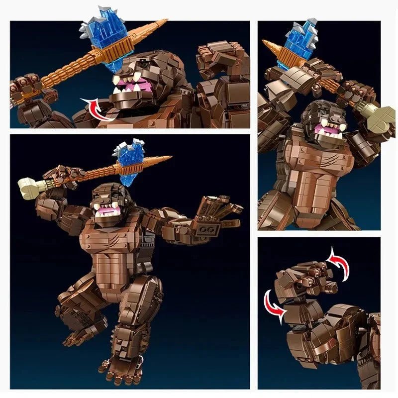 Movie Expert King Kong Bricks Toy | 1803pcs - Power Brickz